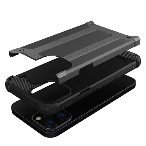 Ütésálló fekete tok (Samsung S20 Ultra)