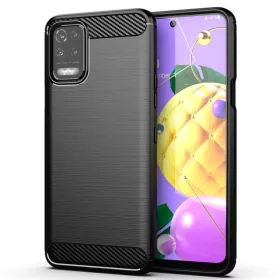 Szilikon karbon mintás tok (LG K62)