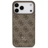 iPhone 17 Pro Max, Guess 4G Small and Classic Logo MagSafe tok - Barna