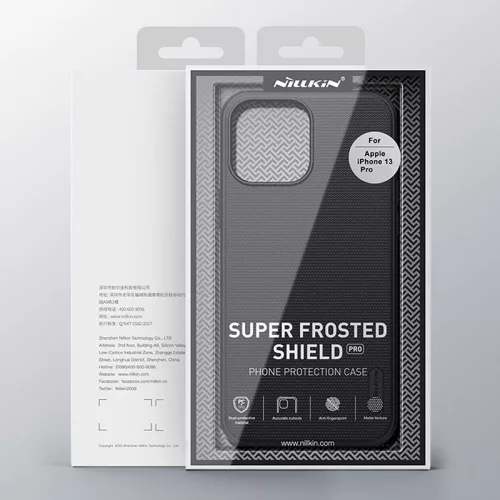 Nillkin Super Frosted Pro kék tok (iPhone 13 Pro)