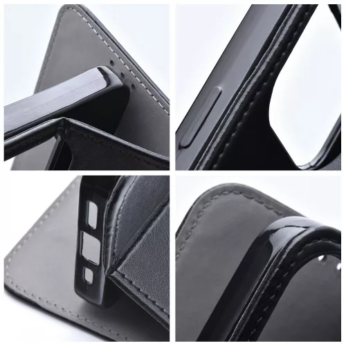 SMART MAGNETO Kinyitható tok SAMSUNG S25 Ultra - Fekete