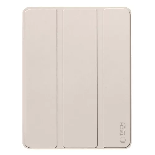 Tech-Protect iPad tok Pencil tartóval - Bézs - iPad 10.9" 2022