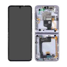  Gyári OEM LCD belső kijelző - Lila - Samsung Galaxy Z Flip 4 5G 2022 - SM-F721