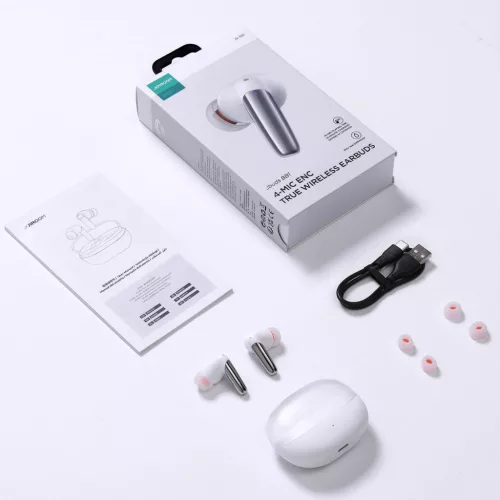 Joyroom Jbuds JR-BB1 TWS Vezeték nélküli bluetooth Fülhallgató - Fehér