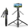 Techsuit - Selfie Bot (L16) - Stabil tripod állvány, vezeték nélküli távirányító, 157cm - Fekete