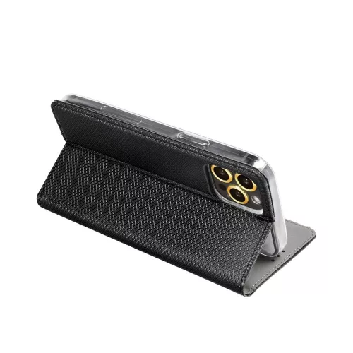 SMART CASE Kinyitható tok Motorola G85 - Fekete
