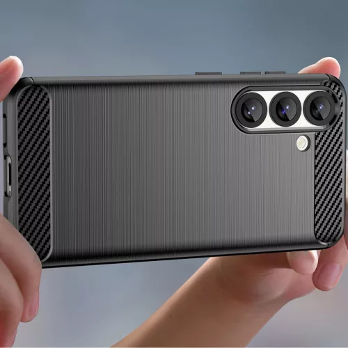 Techsuit - Carbon szilikon Nothing Phone 3a - Fekete