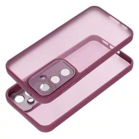 VARIETE Átlátszó matt tok SAMSUNG S25 Ultra - Lila