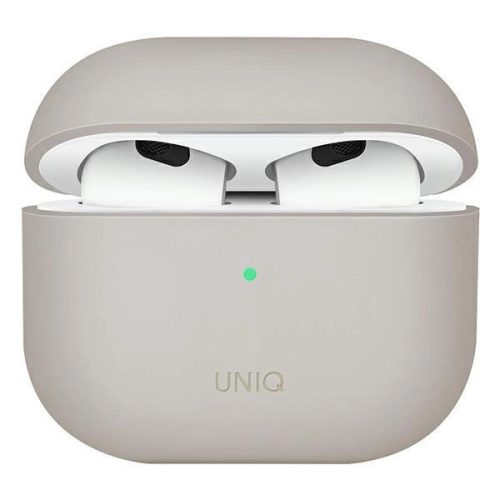 Uniq Lino bézs szilikon tok Airpods 3