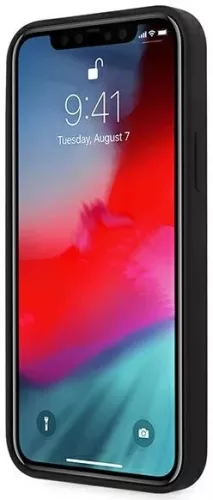 Karl Lagerfeld szilikon fekete tok (iPhone 12 Pro Max)