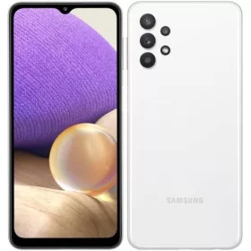   Samsung Galaxy A32 128GB White - Használt, Független Megkimélt - 6 Hónap Garancia