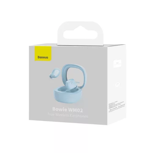 Bowie WM02 Vezeték nélküli bluetooth Fülhallgató - Kék