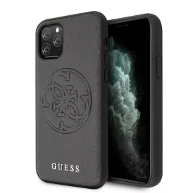 Guess Logós tok iPhone 11 Pro - Fekete