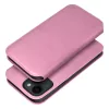 Xiaomi Redmi Note 12 5G, Kinyitható kártyatartós műbőr tok - rózsaszín - DUAL POCKET