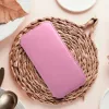 Xiaomi Redmi Note 12 5G, Kinyitható kártyatartós műbőr tok - rózsaszín - DUAL POCKET