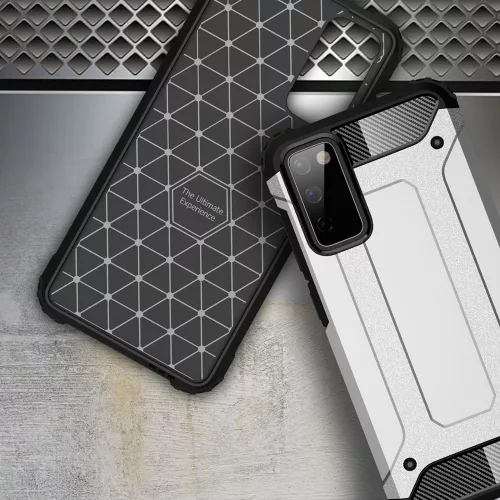 Ütésálló Armor tok Samsung Galaxy S20 Fe - Fekete