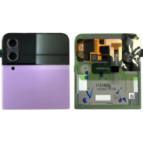   Gyári OEM LCD külső kijelző - Lila - Samsung Galaxy Z Flip 4 5G 2022 - SM-F721