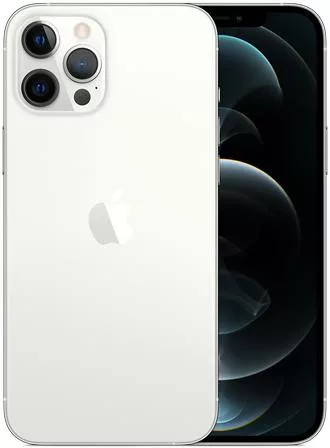 iPhone 12 Pro Max 256GB White - 100% Akku - Használt, Független Megkimélt - 6 Hónap Garancia