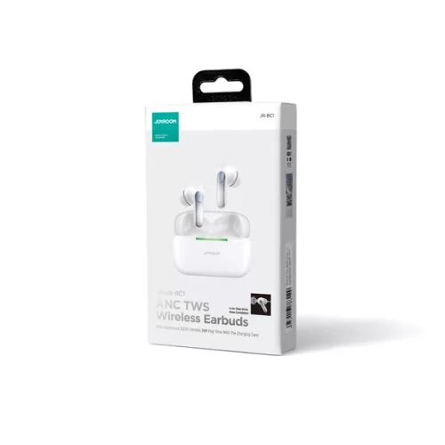 Joyroom Jbuds (JR-BC1) ANC Vezeték nélküli bluetooth Fülhallgató - Fehér
