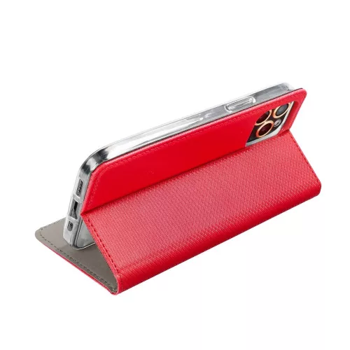 SMART CASE Kinyitható tok Motorola G85 - Piros