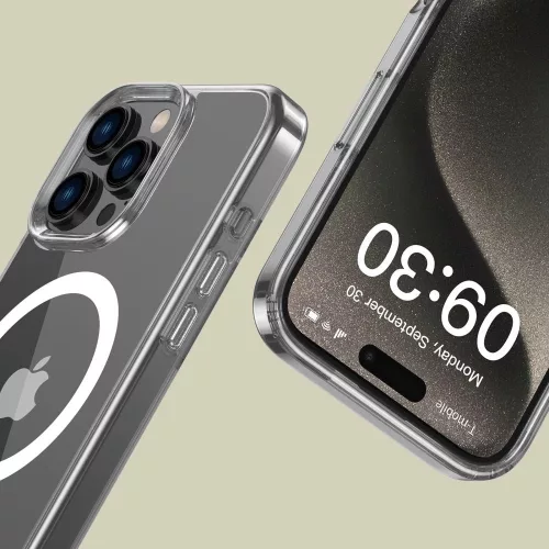 Tech-Protect FlexAir Hybrid MagSafe Tok iPhone 17 Pro Max - Átlátszó