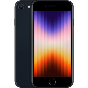   iPhone SE 3rd Gen (2022) 64GB Midnight - Használt, Megkímélt  - 1 Év Garancia