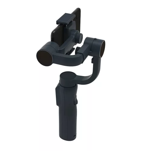 Stabilizátor Tripod, Távirányítóval – Fekete - Techsuit Phone Gimbal S5B