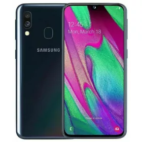   Samsung Galaxy A40 64GB Black - Használt, Független Megkímélt - 6 Hónap Garancia