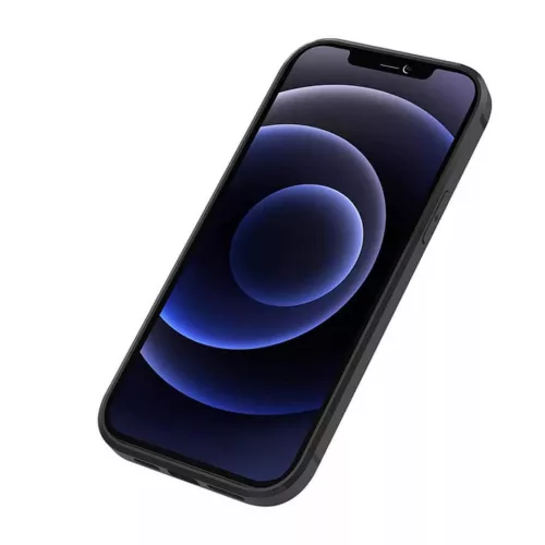 Nillkin Aoge Bőr Tok iPhone 12/12 Pro - Fekete