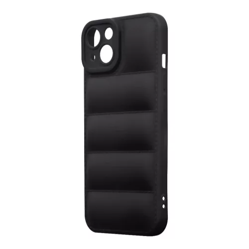 3D mintás puffy tok iPhone 13 Pro Max - piros