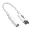 Átalakító adapter fejhallgatóhoz/fülhallgatóhoz 3,5 mm mini jack - USB Type-C Joyroom (SH-C1)