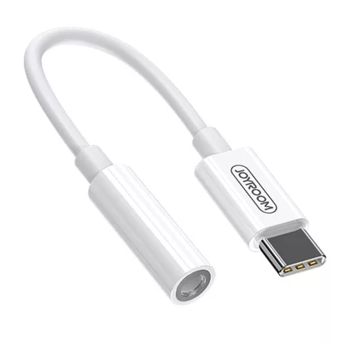 Átalakító adapter fejhallgatóhoz/fülhallgatóhoz 3,5 mm mini jack - USB Type-C Joyroom (SH-C1)