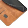 Eco Bőr kinyitható barna tok (iPhone 13 Pro Max)
