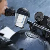 Joyroom JR-ZS526 Bicikli/Motorkerékpár telefontartó napellenzővel, automatikus rögzítéssel – Fekete