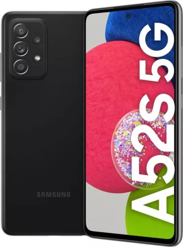 Samsung Galaxy A52s 5G 6/128GB Dual SIM Black - Használt, Jó állapotú