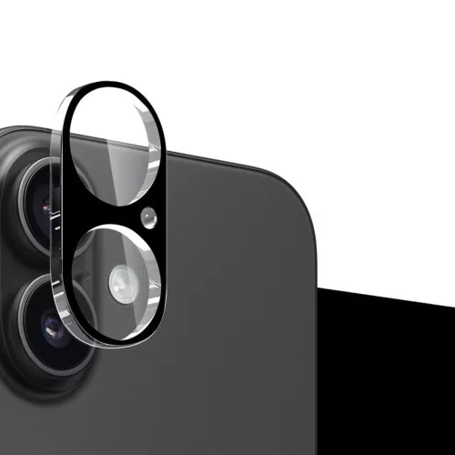 Techsuit - Full Camera Glass Kameravédő fólia - iPhone 17 - Fekete