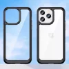 Space ütésálló átlátszó piros tok (Samsung Z Fold 3)