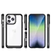 Space ütésálló átlátszó piros tok (Samsung Z Fold 3)