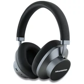   Karl Lagerfeld - Vezeték nélküli fejhallgató Saffiano Elongated - Over-Ear, ANC, Bluetooth, Type-C – Fekete
