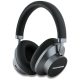 Karl Lagerfeld - Vezeték nélküli fejhallgató Saffiano Elongated - Over-Ear, ANC, Bluetooth, Type-C – Fekete