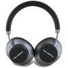 Karl Lagerfeld - Vezeték nélküli fejhallgató Saffiano Elongated - Over-Ear, ANC, Bluetooth, Type-C – Fekete