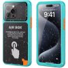 ShellBox – AirBox Vízálló IP68 tok (6.1 hüvelyk) – iPhone 12 / 12 Pro / 13 / 13 Pro / 14 / 14 Pro / 15 / 15 Pro / 16 – Kék