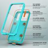 ShellBox – AirBox Vízálló IP68 tok (6.1 hüvelyk) – iPhone 12 / 12 Pro / 13 / 13 Pro / 14 / 14 Pro / 15 / 15 Pro / 16 – Kék