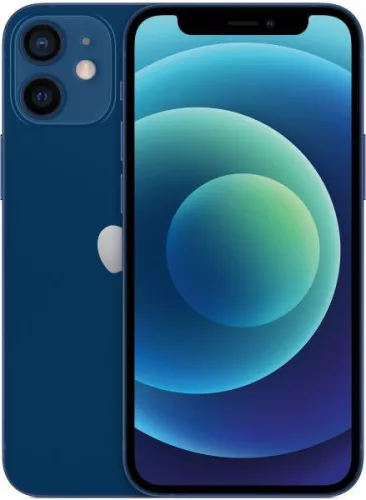 iPhone 12 mini 64GB Blue - 100% Akku - Használt, Független Kiváló - 6 Hónap Garancia