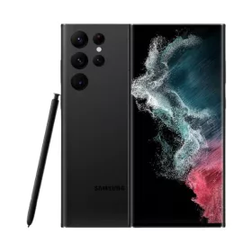   Samsung Galaxy S22 Ultra 12/256GB Fekete - Használt, Független Kiváló - 1 Év Garancia