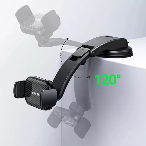 Ugreen LP370 Autós Telefon tartó műszerfalra - Fekete