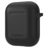 Spigen fekete szilikon tok Airpods 1/2