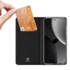 Dux Ducis Skin Pro kinyitható fekete tok (Xiaomi 15 Ultra)