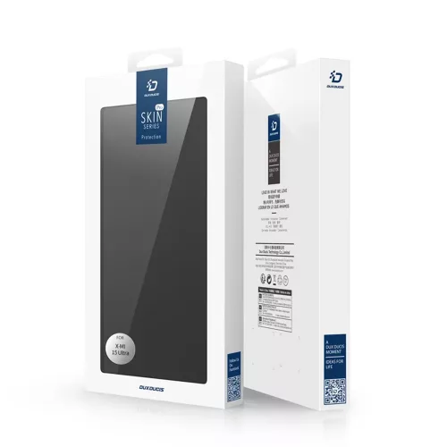 Dux Ducis Skin Pro kinyitható fekete tok (Xiaomi 15 Ultra)