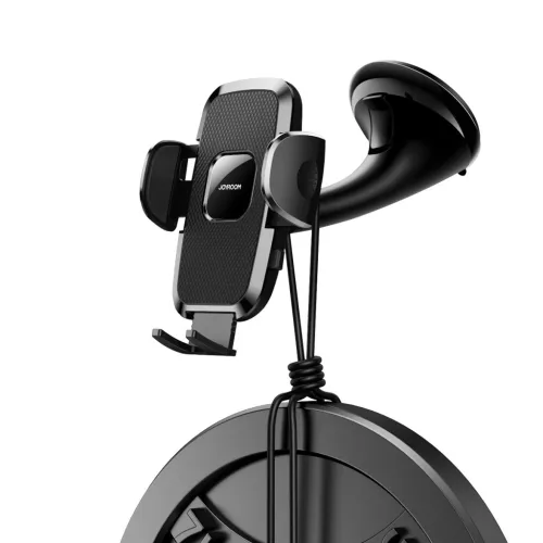 Joyroom JR-ZS259 Univerzális autós telefontartó – műszerfalra vagy szélvédőre - fekete